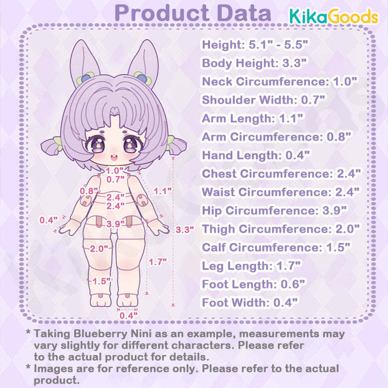 Bonnie Dessert Kindergarten Series 1/12 Action Figure BJD Blind Box【Shipped in Nov./Dec. 2025】