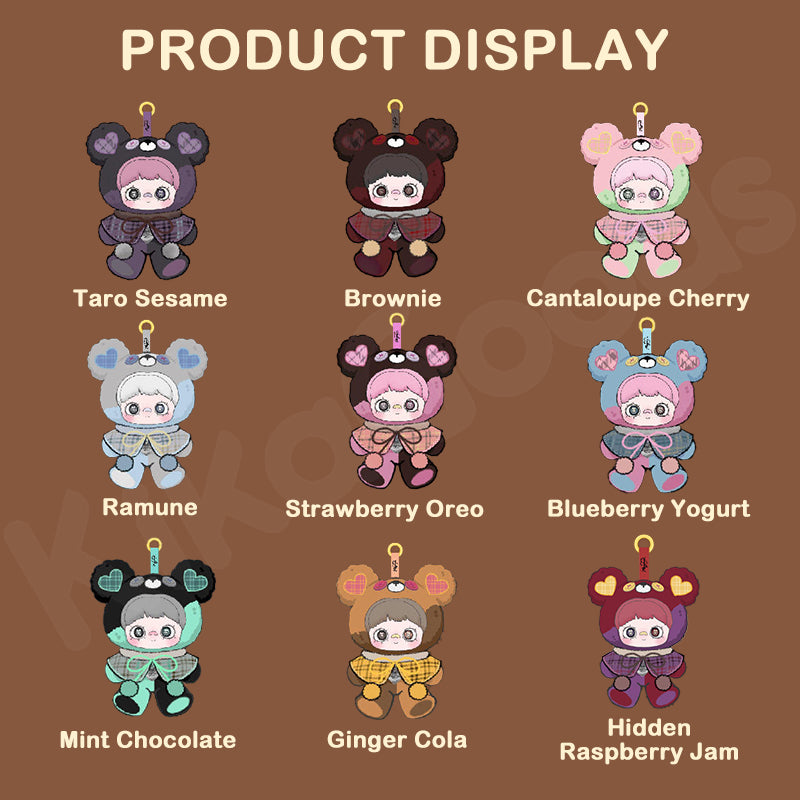 maymai Tiny Bear Cookies 新作 ピンク 黄色セット MayMei Tiny Bear Cookie Series Plush Blind Box – KikaGoods Wholesale