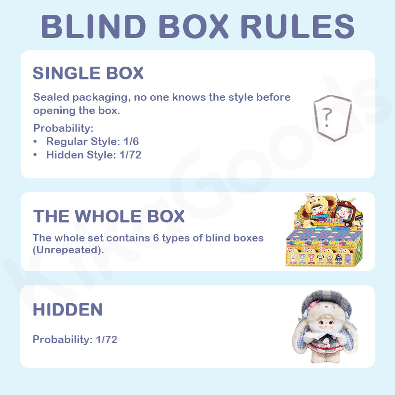 Nommi About the Childhood Series Plush Blind Box【Shipped in Nov./Dec. 2025】