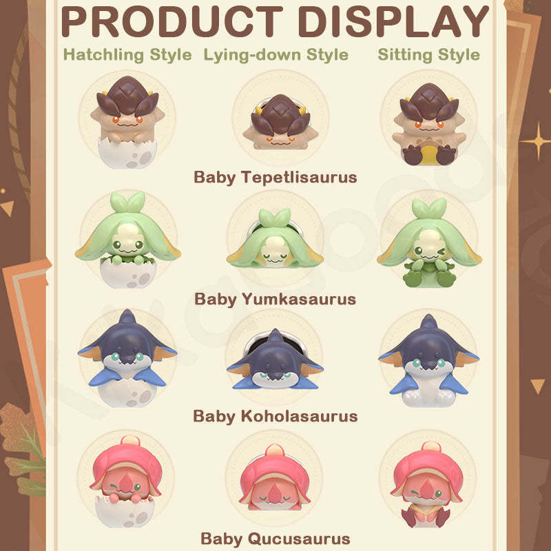 Genshin Impact Natlan Baby Saurian Series Mini Blind Bag