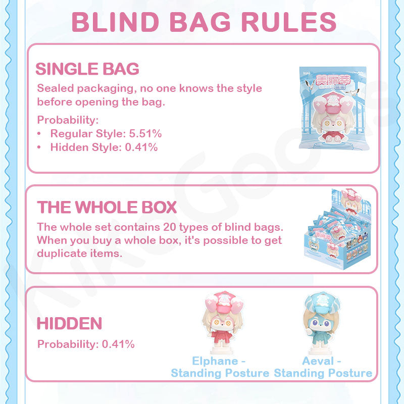 Genshin Impact Melusine Series Mini Blind Bag