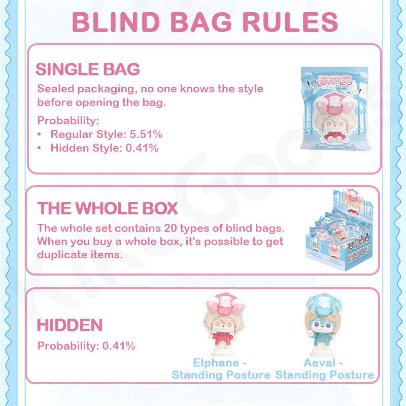 Genshin Impact Melusine Series Mini Blind Bag