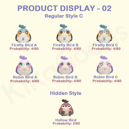 Honkai Star Rail Origami Bird Clash Series Mini Blind Bag