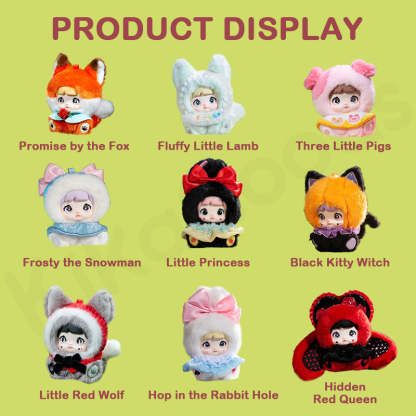 ゆきそら様　3点セット　ヌビバック＆ポーチ＆チャーム　コヤンイサムチョン　ルミ Nommi Fairytale Town Series Plush Blind Box – KikaGoods Wholesale