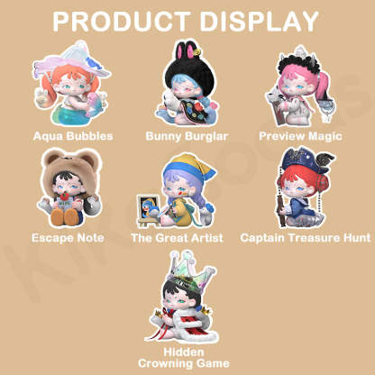 MEMESOO Quirky Girl's Diary Series Blind Box【Shipped in Nov./Dec. 2025】