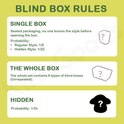 Jinart Reading Mushroom Series 3 Blind Box