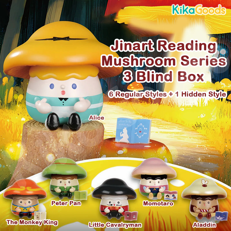 Jinart Reading Mushroom Series 3 Blind Box