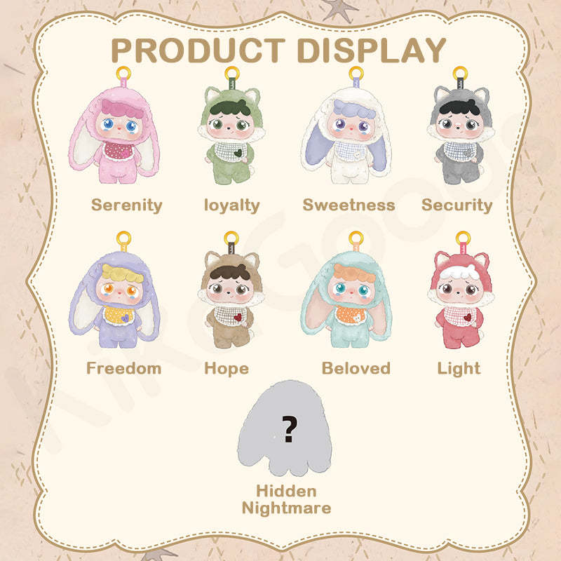 Mitutu Hulala Goodbye Nightmare Series Plush Blind Box