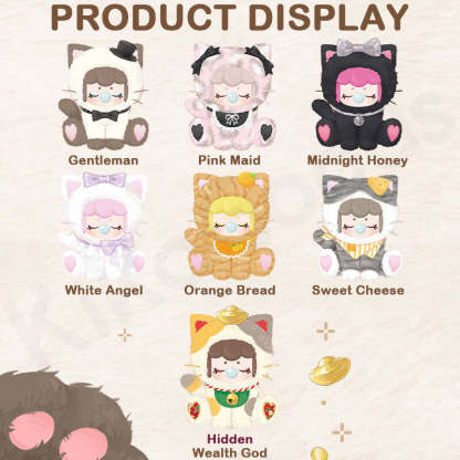 Nanci Tea Time Kitties Series Plush Blind Box