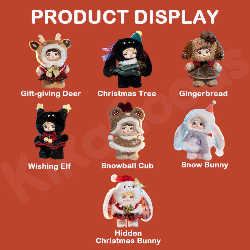 Nommi Magical Christmas Eve Series Plush Blind Box【Shipped in Nov