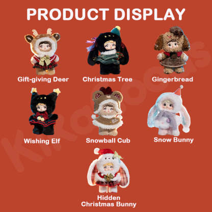 Nommi Magical Christmas Eve Series Plush Blind Box【Shipped in Nov./Dec. 2025】