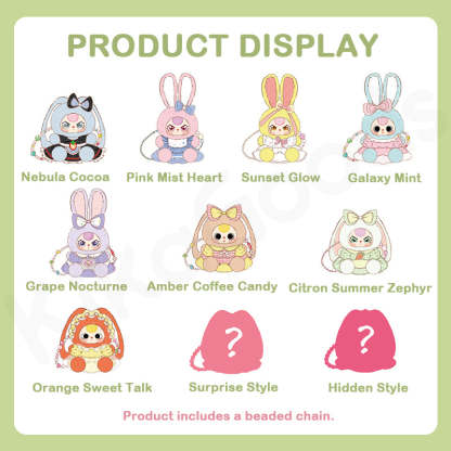 Baby Three Macchiato Mini Rabbit Bag Series Plush Blind Box