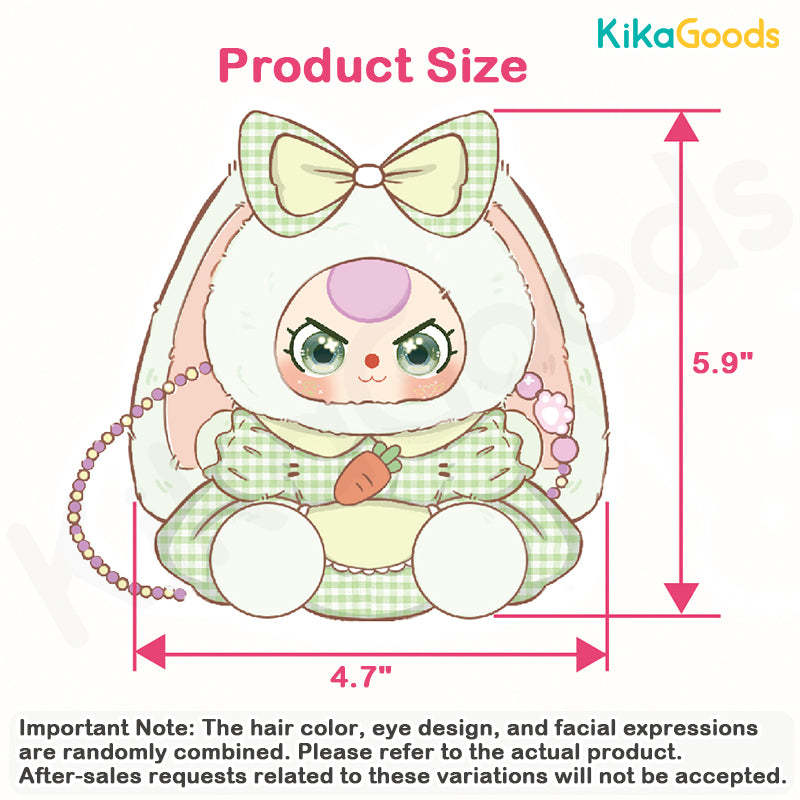 Baby Three Macchiato Mini Rabbit Bag Series Plush Blind Box