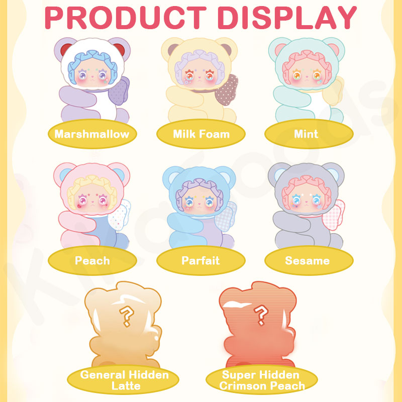 Lovely Emma Little Bear Adoption Guide Series Plush Blind Box