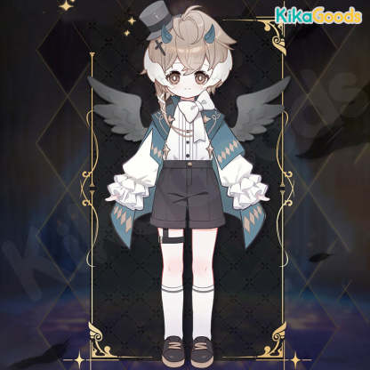 Light and Shadow Lightwing Academy Series Special Color Darkwing 1/8 BJD Limited Action Figure【Shipped in May./Jun. 2026】