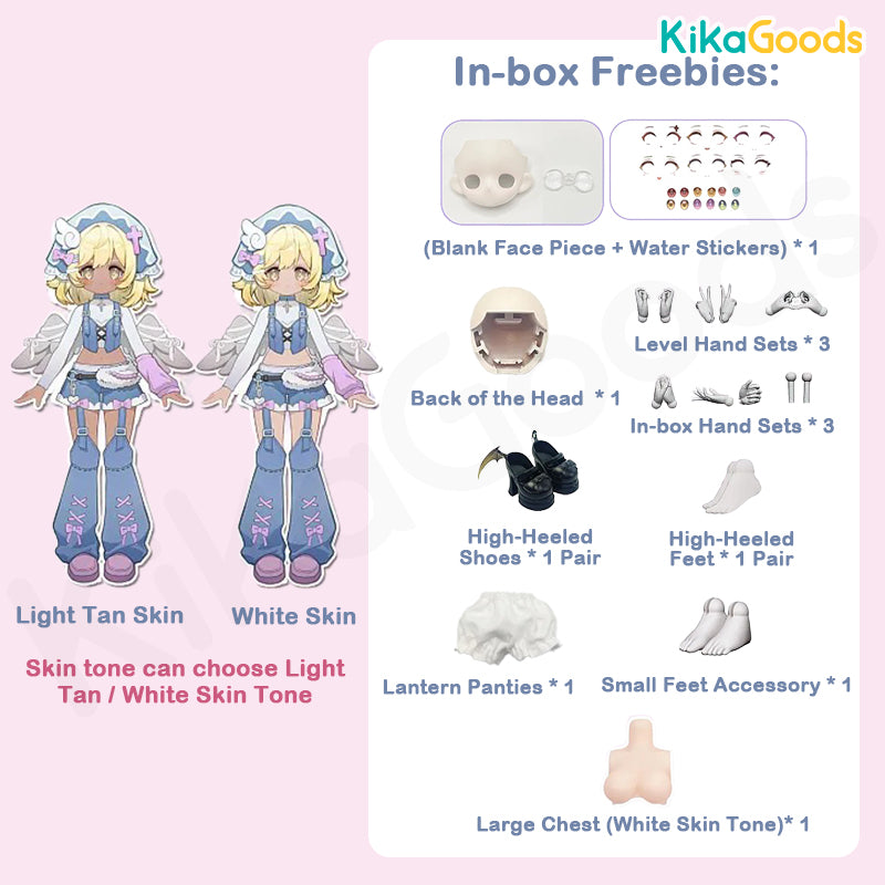 Light and Shadow Lightwing Academy Series Shieldwing 1/8 BJD Limited Action Figure【Shipped in May./Jun. 2026】