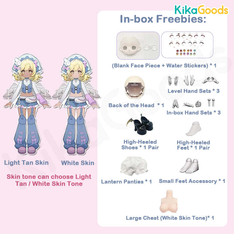 Light and Shadow Lightwing Academy Series Shieldwing 1/8 BJD Limited Action Figure【Shipped in May./Jun. 2026】