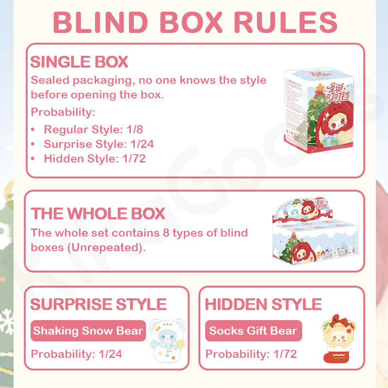 Yooki Jingle Bells Series Plush Blind Box