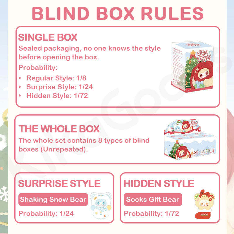 Yooki Jingle Bells Series Plush Blind Box