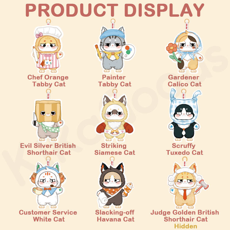 Mr.Meowskiさんのオーダー❤️ Meow King's Office Worker Chronicles Series Plush Blind Box