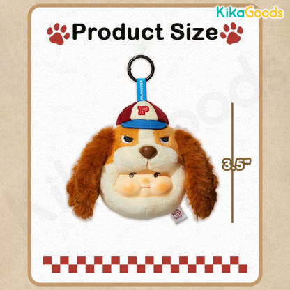 PP x MONSTER Puppy Bros Series PVC Plush Keychain Blind Box
