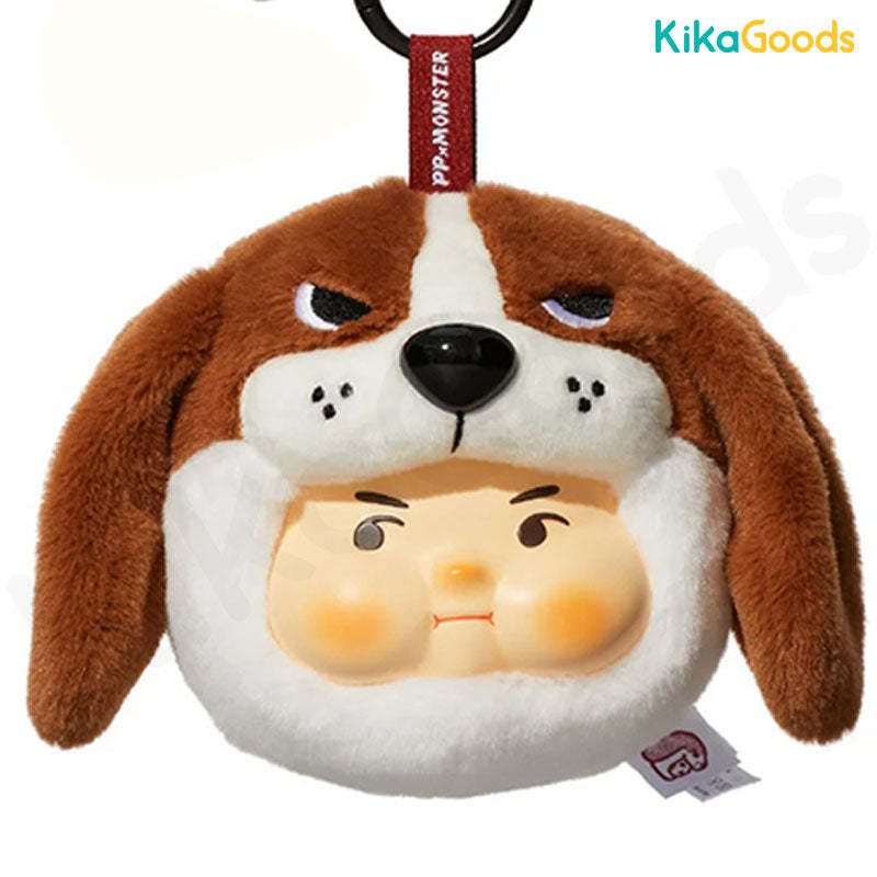 PP x MONSTER Puppy Bros Series PVC Plush Keychain Blind Box
