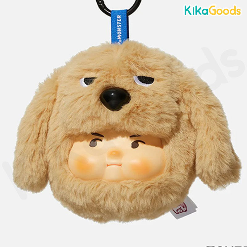 PP x MONSTER Puppy Bros Series PVC Plush Keychain Blind Box