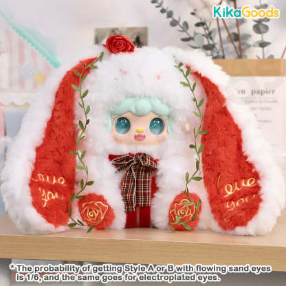 Yooki Bunny's Floral Fragments 400% Series Plush Blind Box