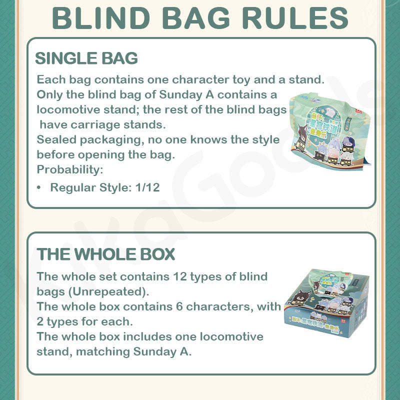 Honkai Star Rail Chibi Stack Toy Vol.3 Blind Bag