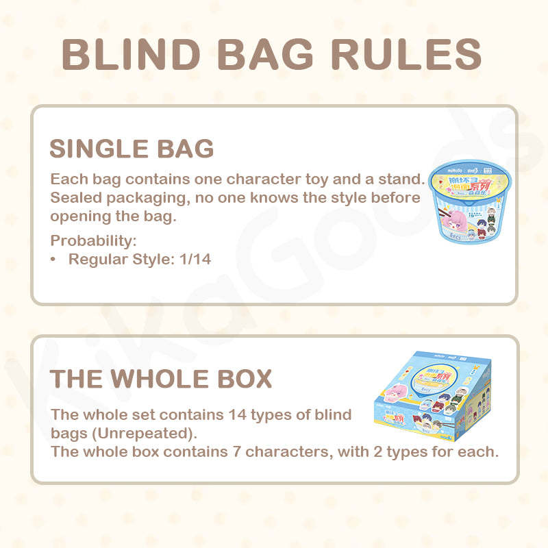 Honkai Impact 3rd Cup Noodles Stack Toy Vol.2 Blind Bag