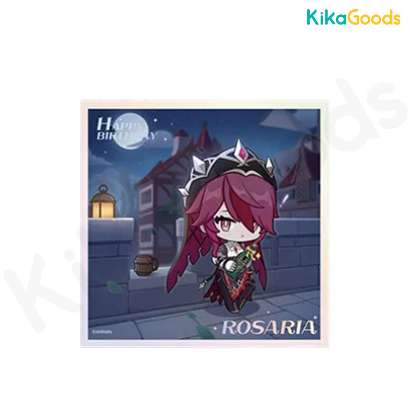 Genshin Impact Happy Birthday Series Mini Color Paper - Box B