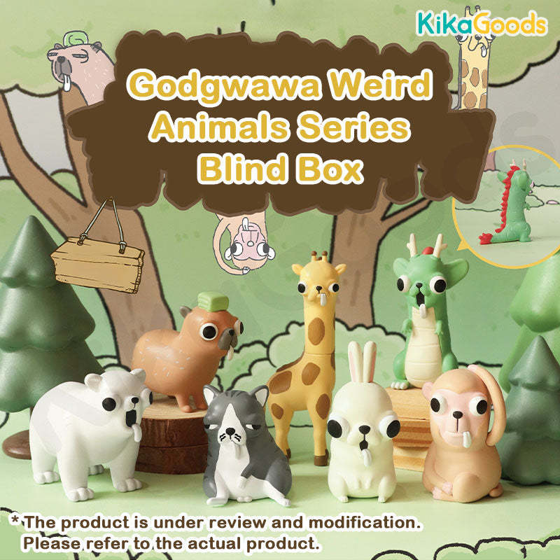 Godgwawa Weird Animals Series Blind Box