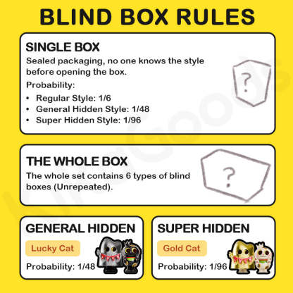 Jinart x PAWS NOVA Ghost Cat Series Mini Blind Box