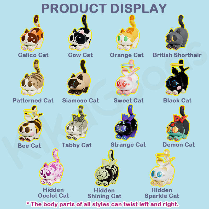 Papa Cat Series Blind Box【Shipped in Jan./Feb. 2026】