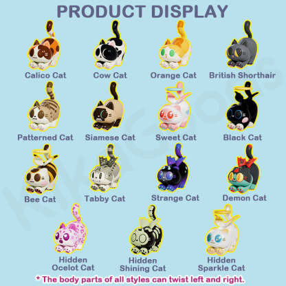 Papa Cat Series Blind Box【Shipped in Jan./Feb. 2026】