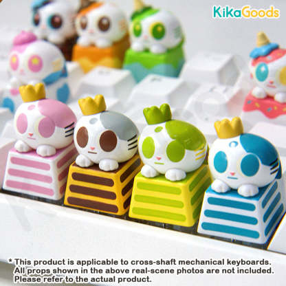 Fingertip Doshii Cat Mini Keycap Blind Box