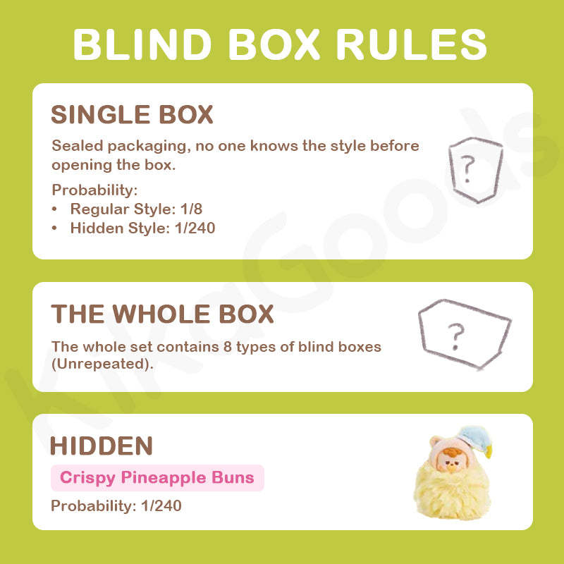 Diudiu Baby Power Bears Series Blind Box