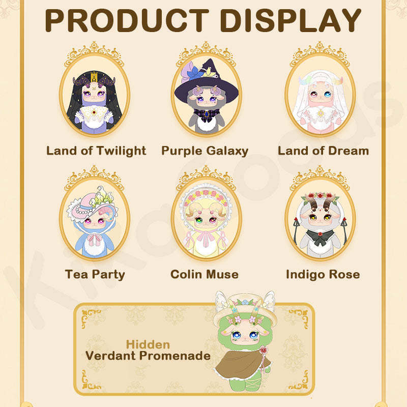 Fecoco Victorian Sheep Series Plush Blind Box