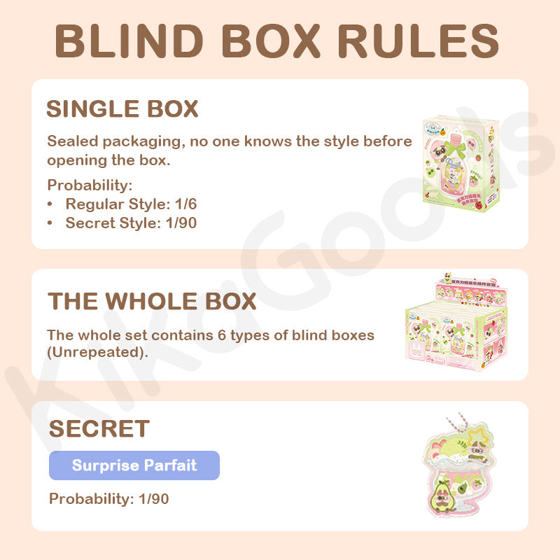 Fruity Azukisan Series Acrylic Pendant Blind Box
