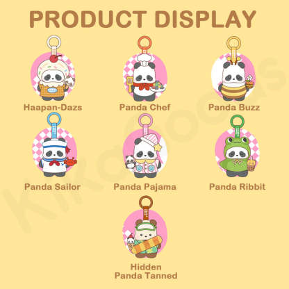 Panda Roll Happy Weekend Series Blind Box