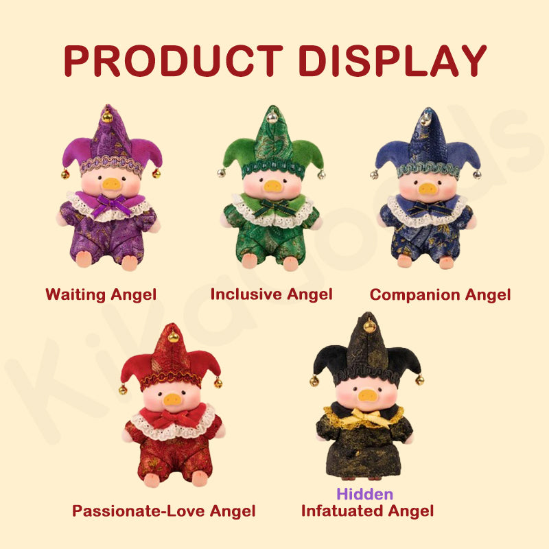 LuLu the Piggy Triangel Series PVC Plush Keychain Blind Box
