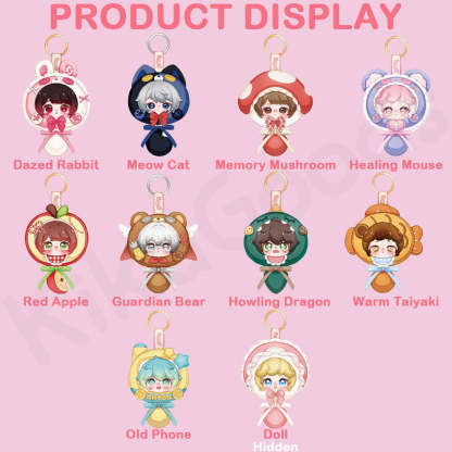 Antoo's Mini Paradise Series Plush Keychain Blind Box【Shipped in Dec. 2025/Jan. 2026】