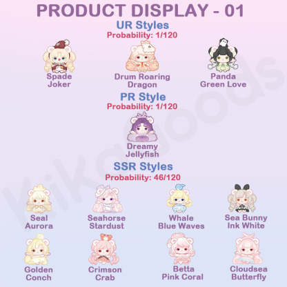 Mimia Crystal Palace Series Blind Box