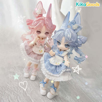Moon Jumping Time Bunny Series BJD Limited Action Figure