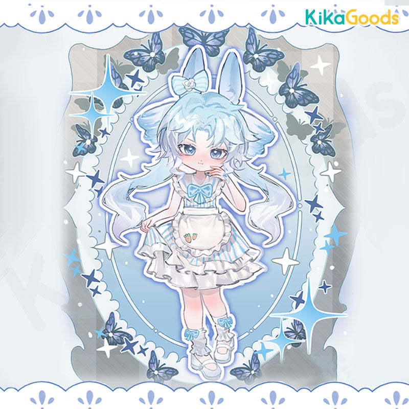 Moon Jumping Time Bunny Series BJD Limited Action Figure