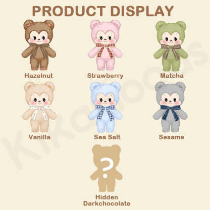 Pezzy Bear's Gift Series Handmade Plush Blind Box