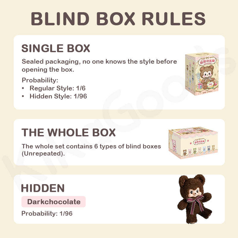 Pezzy Bear's Gift Series Handmade Plush Blind Box