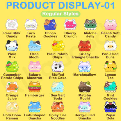Octcats' Snack Bar Series Blind Bag【Shipped in Dec. 2025/Jan. 2026】