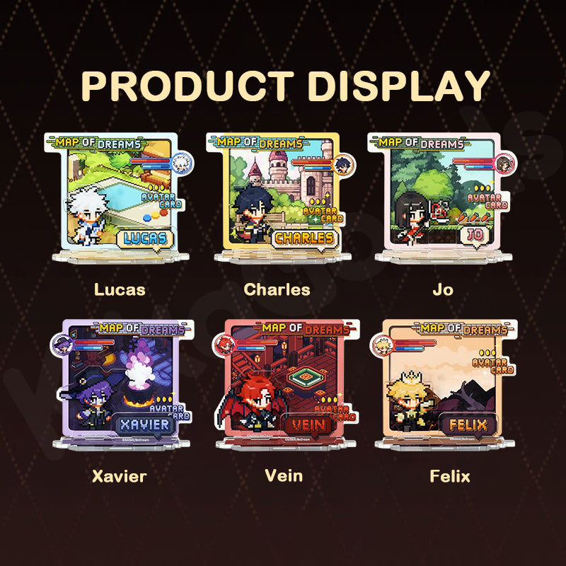 Link Click M.O.D Map of Dreams Series Acrylic Scene Stand Blind Box