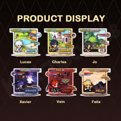 Link Click M.O.D Map of Dreams Series Acrylic Scene Stand Blind Box